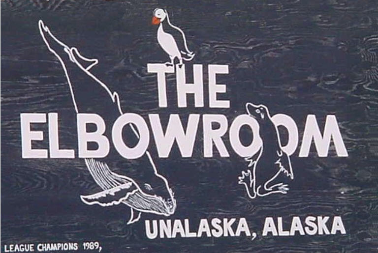 Elbow Room Outside Sign